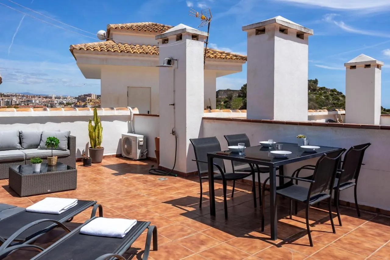 Private Roof Terrace In Benalmadena By Costarentals - Ref 11